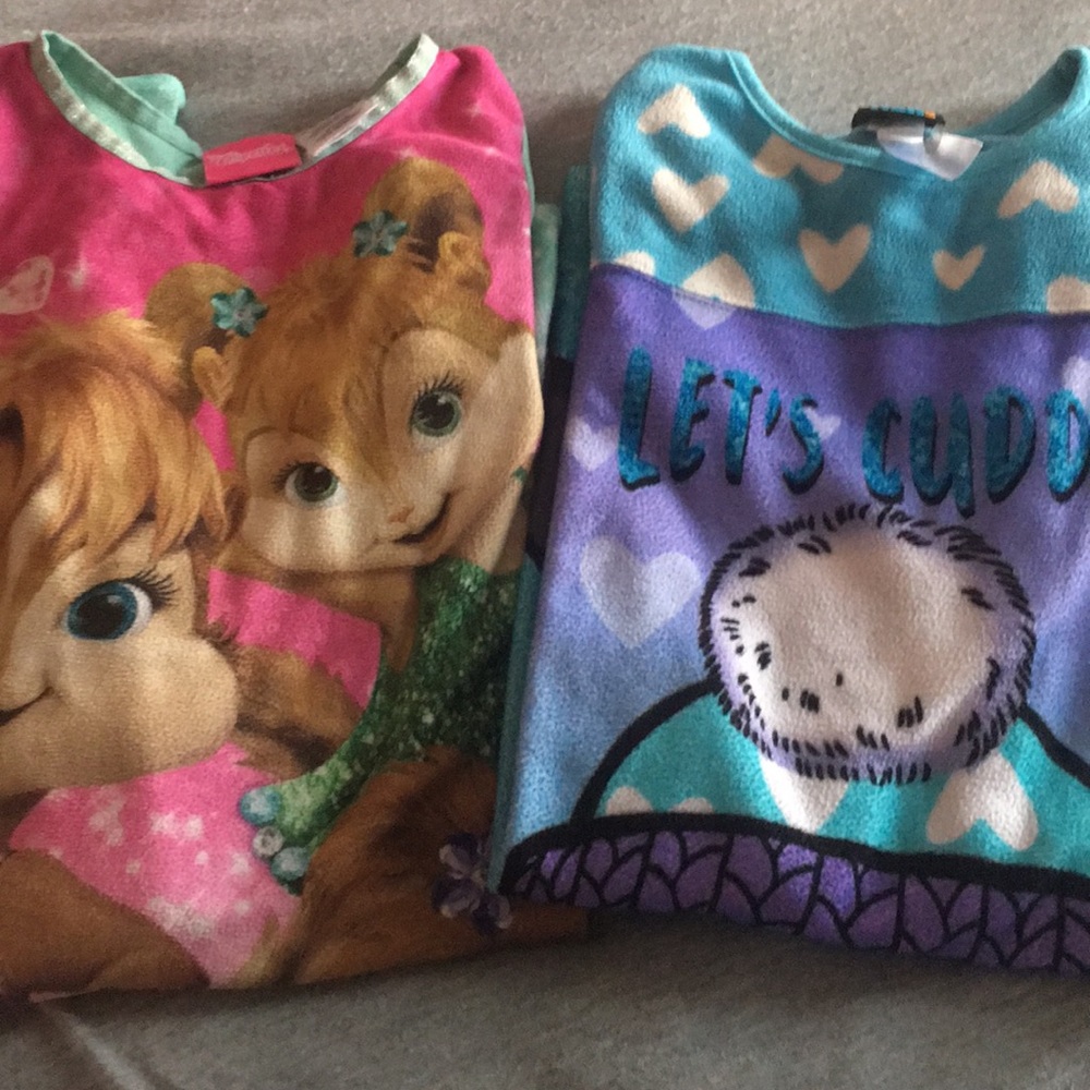 Girls pajamas bundle